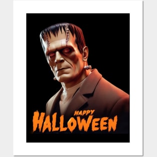 Frankenstein Halloween Posters and Art